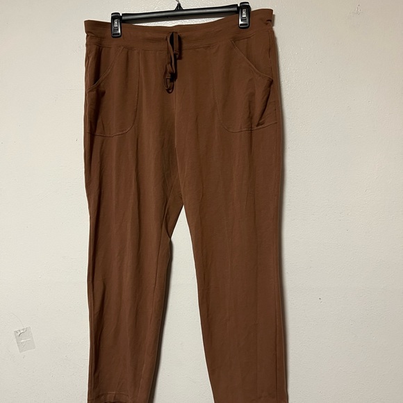 Athletic Works Women's Pants Size XL (16-18) Brown - Picture 1 of 9